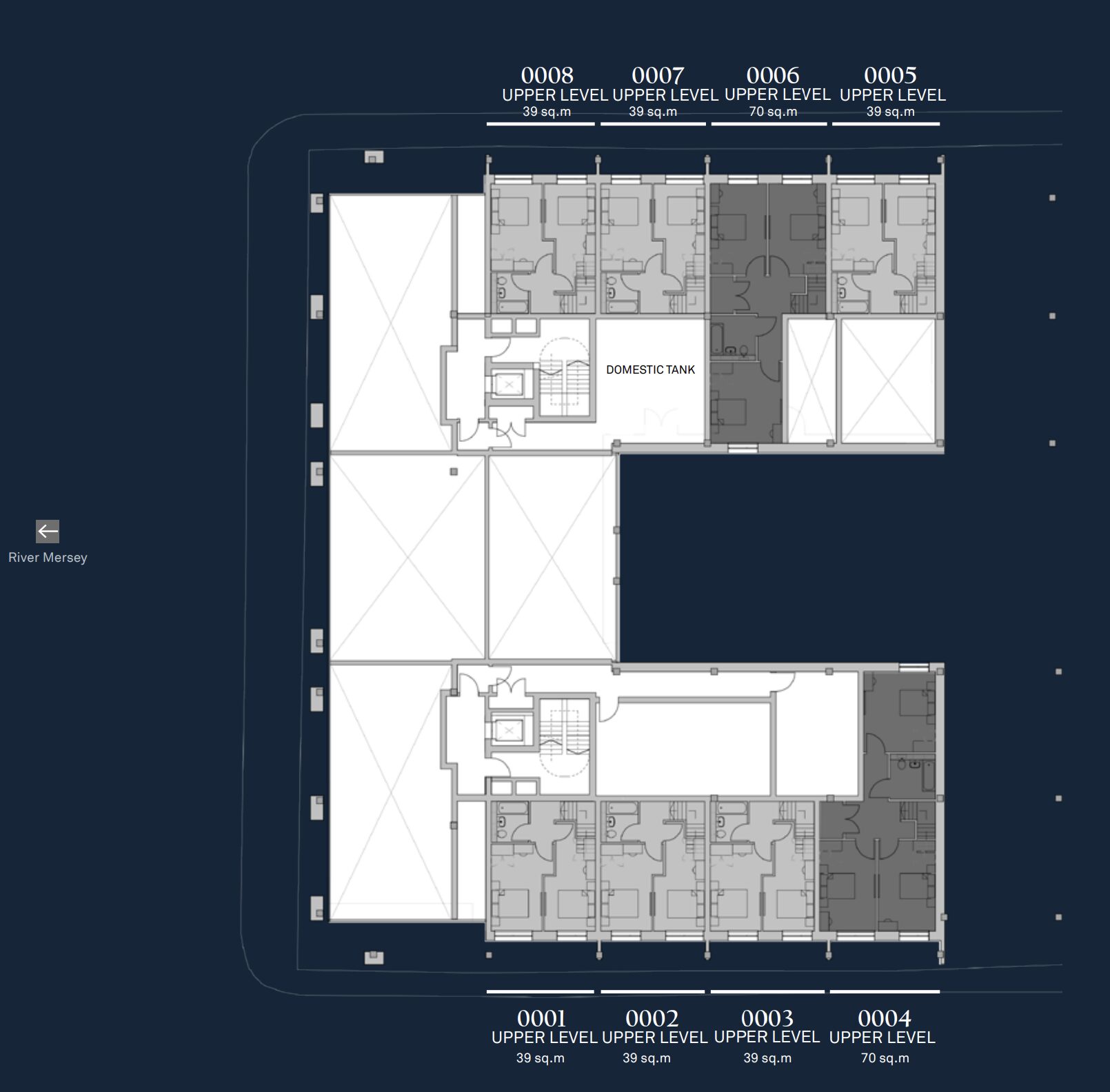 Vauxhall residence floor plan
